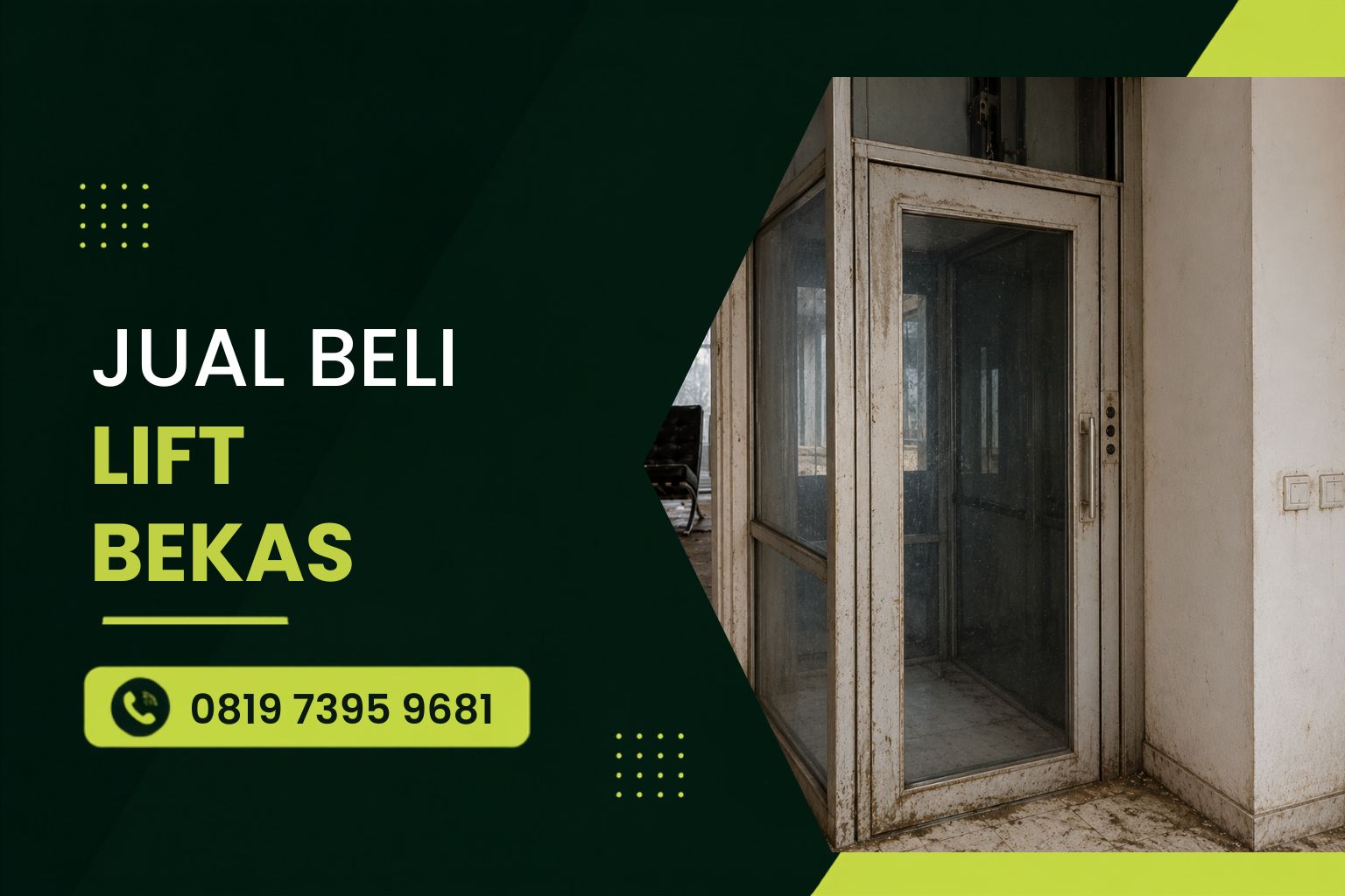 Lift bekas
